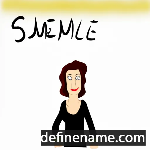 cartoon of the name Semele