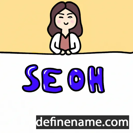 Seo-Hyeon cartoon