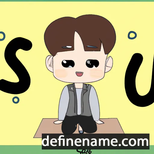 Seo-Jun cartoon