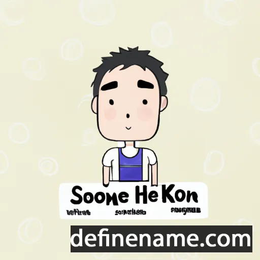 Seong-Hyeon cartoon