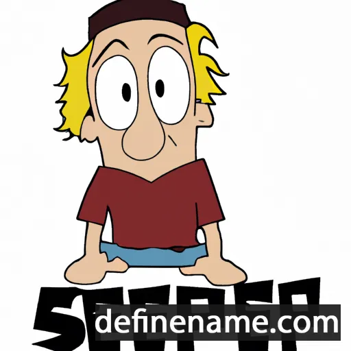 cartoon of the name Seppe