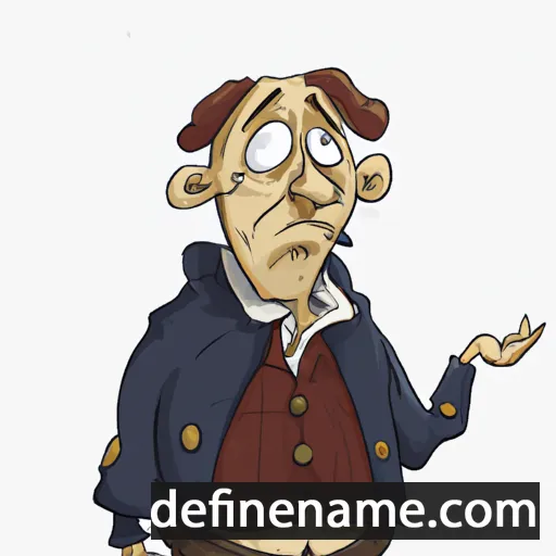 cartoon of the name Sergiusz