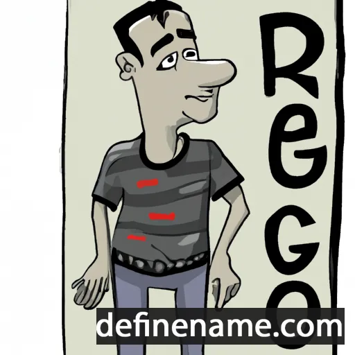 cartoon of the name Sergo