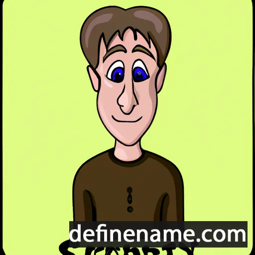 cartoon of the name Serhiy