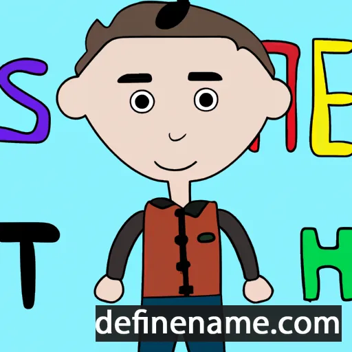 cartoon of the name Seth