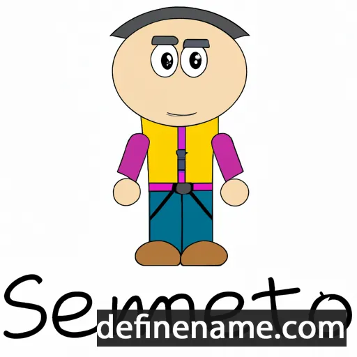 cartoon of the name Settimio