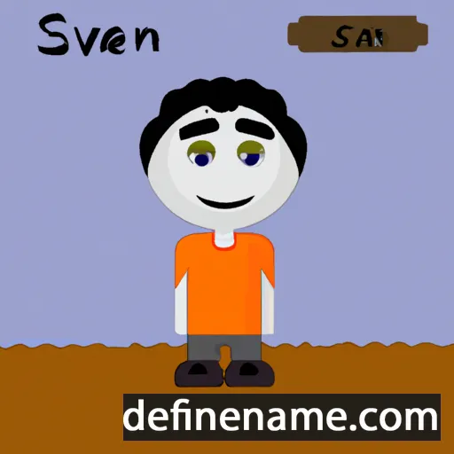 Sevan cartoon