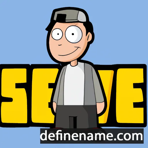 cartoon of the name Seve