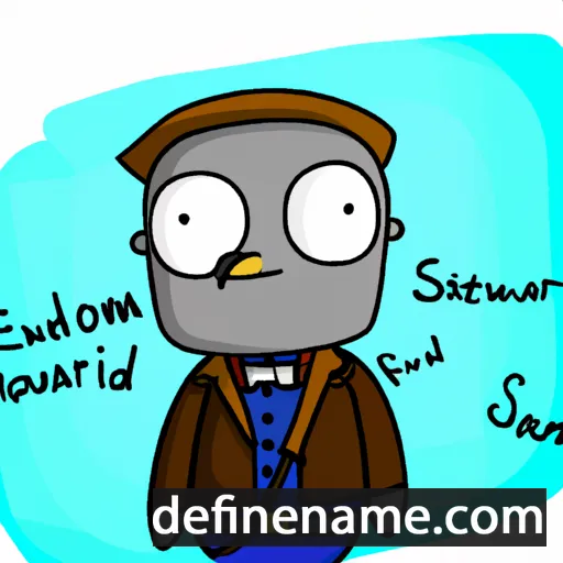 cartoon of the name Seward