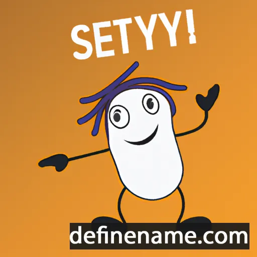 cartoon of the name Seyyit