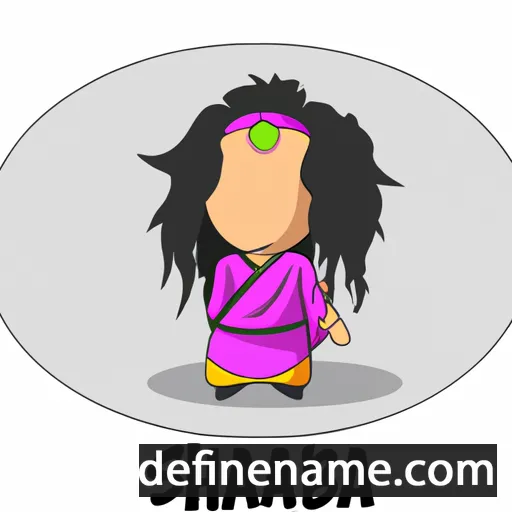 cartoon of the name Shabana