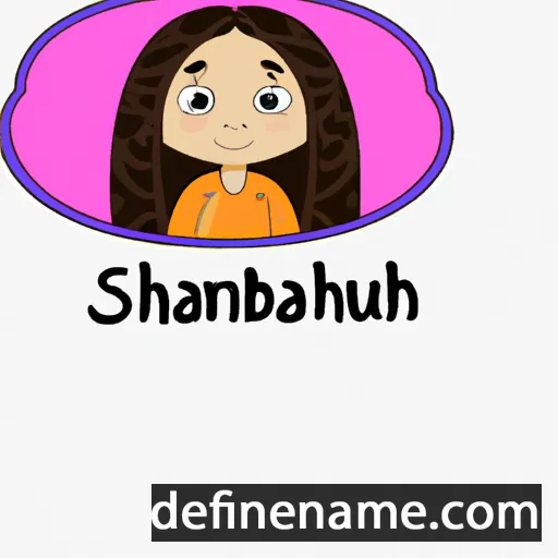 cartoon of the name Shabnam