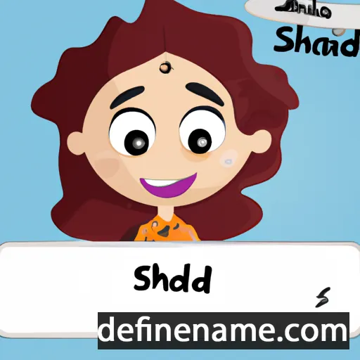 Shahd cartoon