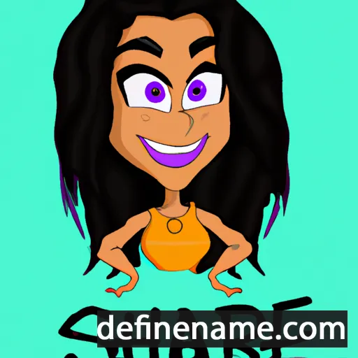 cartoon of the name Shai