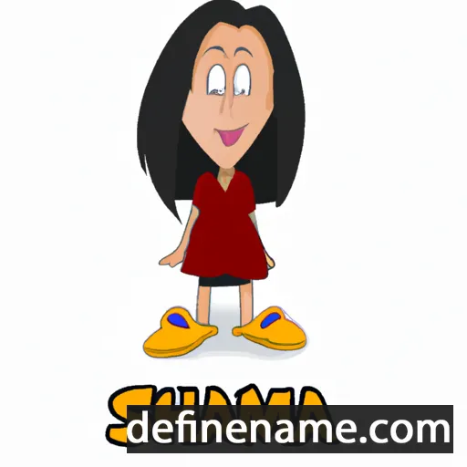 Shaimaa cartoon