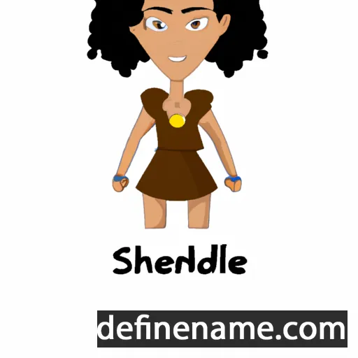 cartoon of the name Shaindel