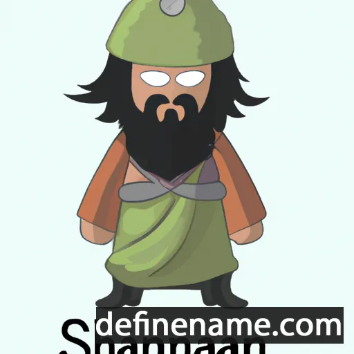 cartoon of the name Shalmaneser