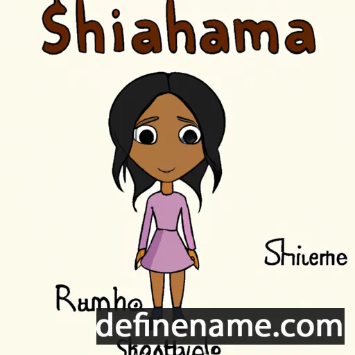 Shamira cartoon