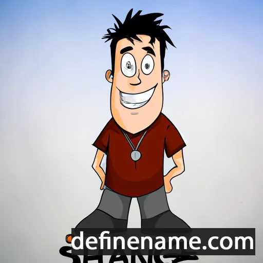 cartoon of the name Shane