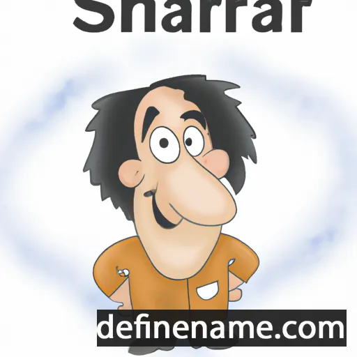 cartoon of the name Sharar