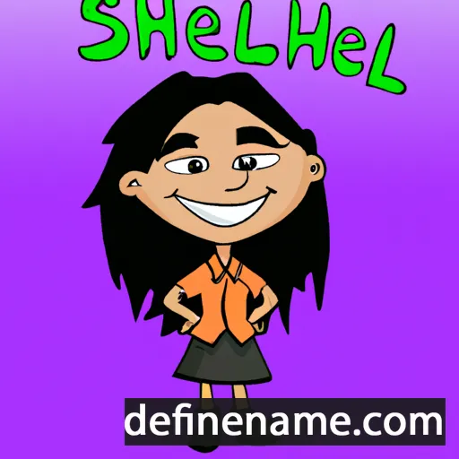 cartoon of the name Sharleen