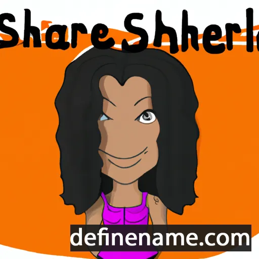 Sharlene cartoon