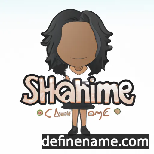 cartoon of the name Sharmaine