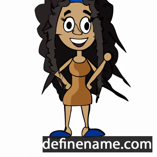 cartoon of the name Sharona