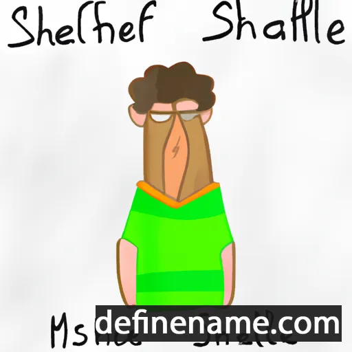 cartoon of the name Shealtiel