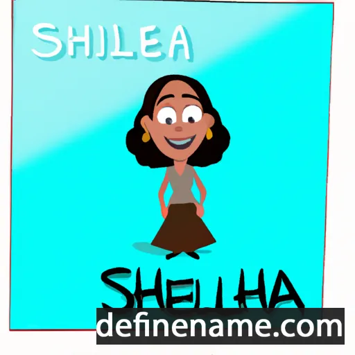 Sheila cartoon