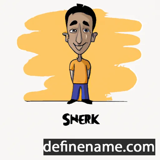 cartoon of the name Shekhar