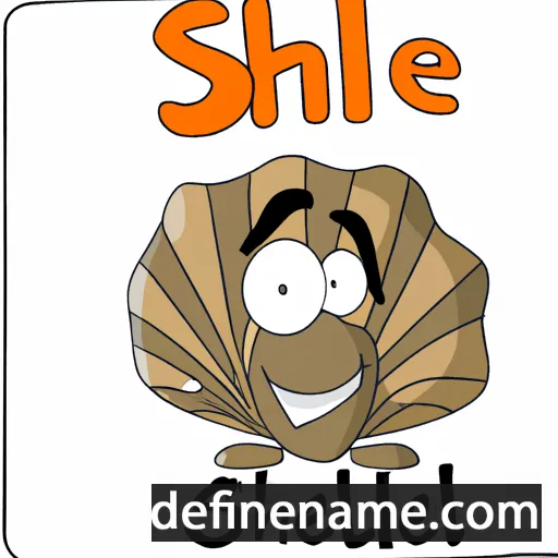 cartoon of the name Shel