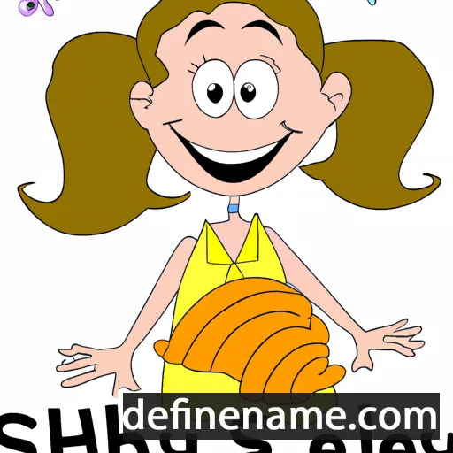 cartoon of the name Shelly