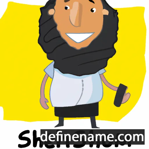 cartoon of the name Shelomoh