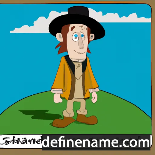 cartoon of the name Shenandoah