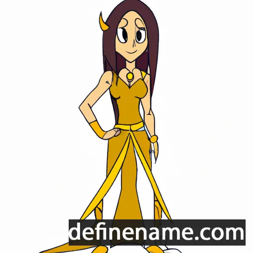 cartoon of the name Sherah