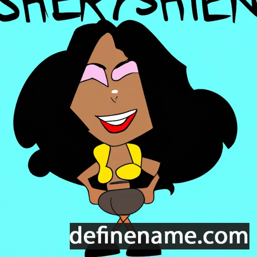 Sherilyn cartoon