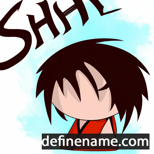 cartoon of the name Shi