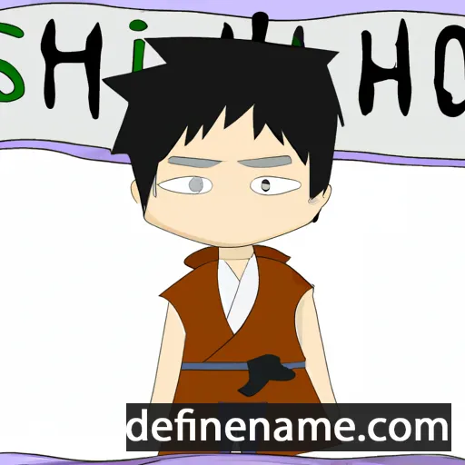 cartoon of the name Shichiro