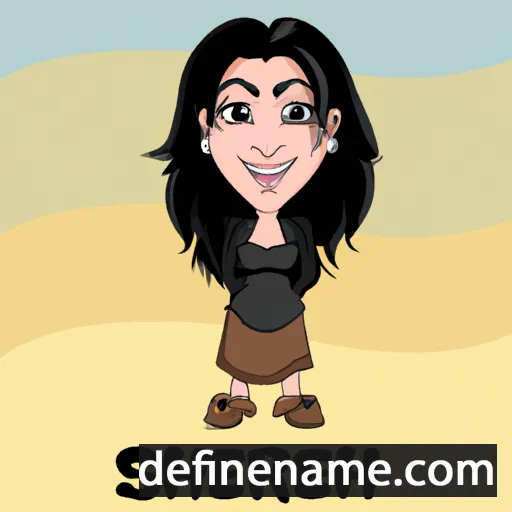 cartoon of the name Shireen