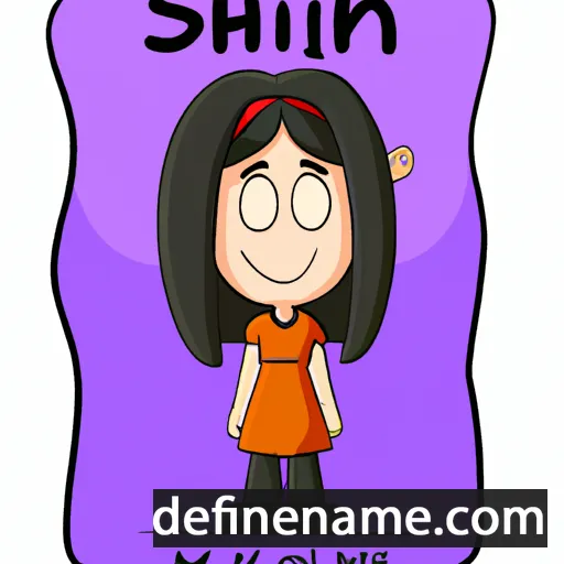 cartoon of the name Shiri