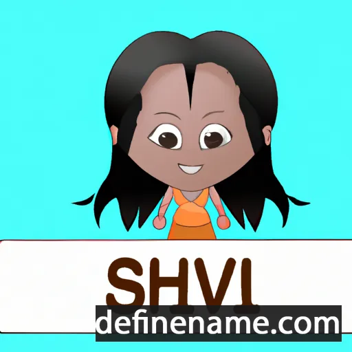 Shivali cartoon