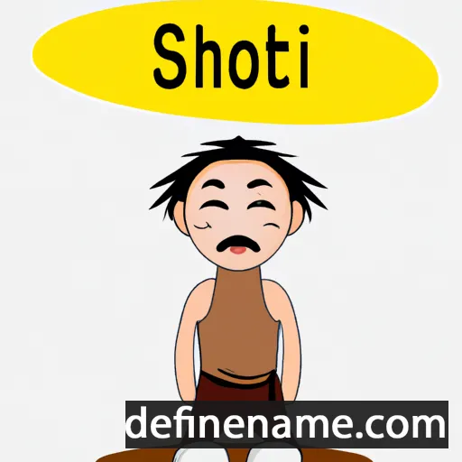 Shōji cartoon