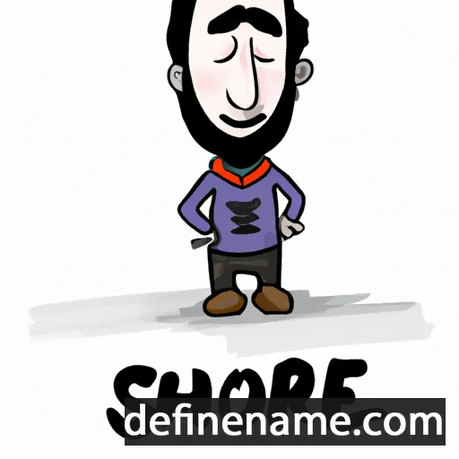 cartoon of the name Shohre