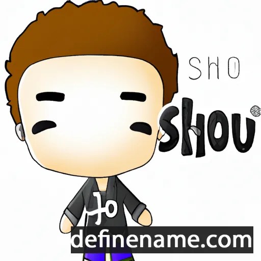 cartoon of the name Shou