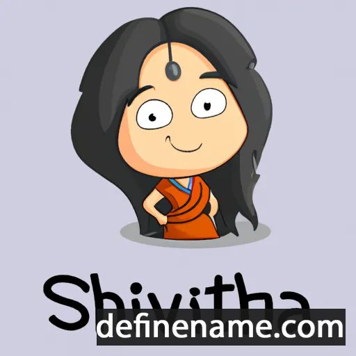 cartoon of the name Shrivatsa