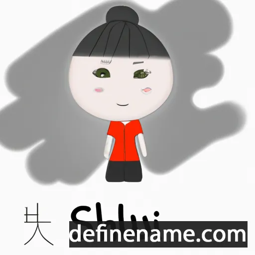 cartoon of the name Shui