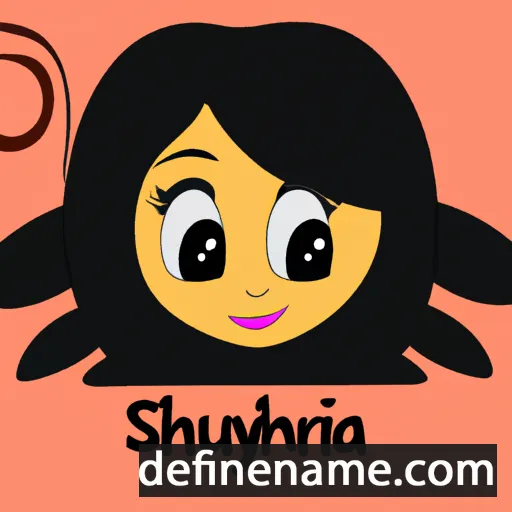 cartoon of the name Shukriyya