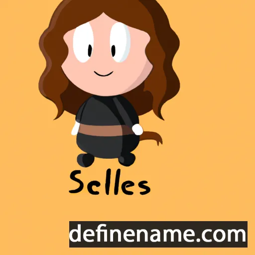 cartoon of the name Sìleas