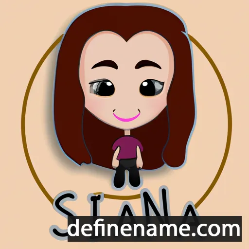 Siana cartoon